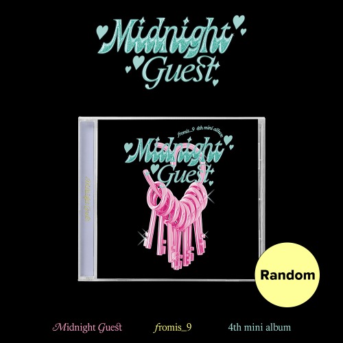 [CD] 프로미스나인 (fromis_9) - 미니 4집 : Midnight Guest [Jewel case ver.][버전 9종 중 1종 랜덤 발송]